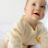 Harley Pocket Romper in Vanilla