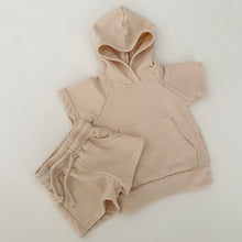Load image into Gallery viewer, Avett Hooded Set in Cream
