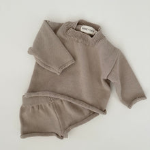 Load image into Gallery viewer, Bowie Knit Set in Taupe
