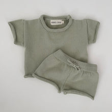 Load image into Gallery viewer, Saylor Knit Set in Green
