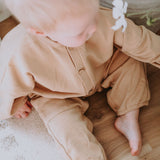 Merrill Jumpsuit in Camel