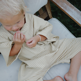 Finn Playsuit in Yellow Stripe