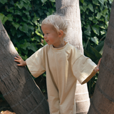 Finn Playsuit in Yellow Stripe