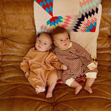 Marlowe Jumpsuit in Henna Stripe