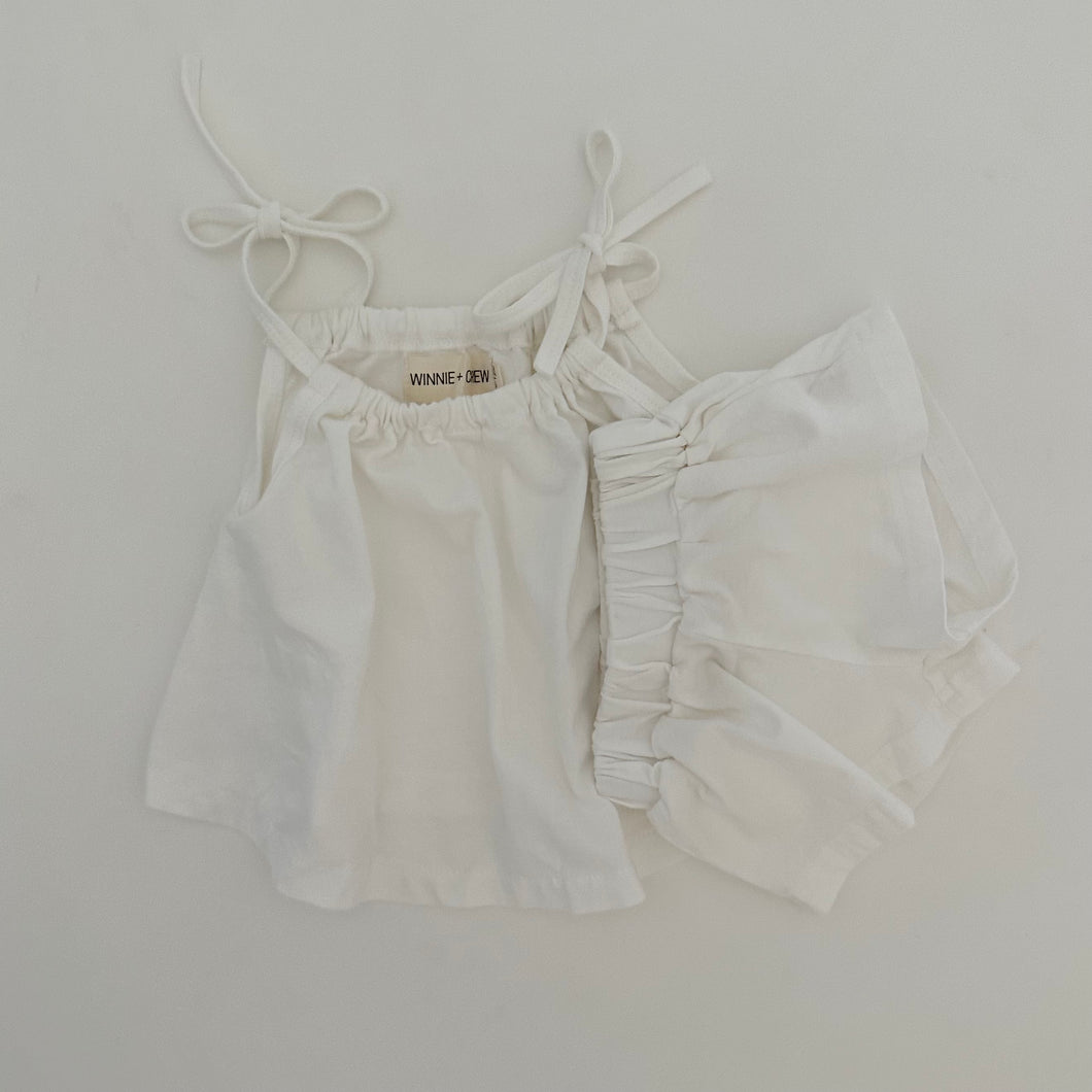 Leighton Tank Set in Ivory