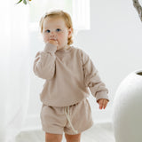 Roan Sweatshirt Set in Pink