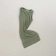 Load image into Gallery viewer, Grace Ribbed Dress in Green
