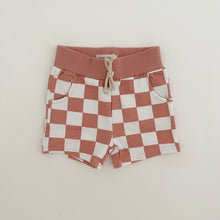 Load image into Gallery viewer, The Checkered Collection - Shorts in Pink
