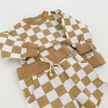 Load image into Gallery viewer, The Checkered Collection - Sweatshirt in Muted Mustard
