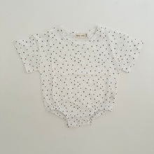 Load image into Gallery viewer, Daphne T-Shirt Romper in Tiny Stars
