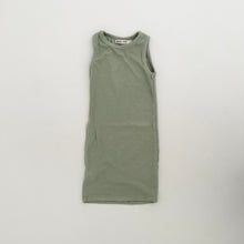 Load image into Gallery viewer, Grace Ribbed Dress in Green
